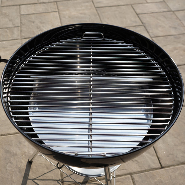 Heavy duty Grilling Grate with Large Opening for Web Kettle 22",Performer