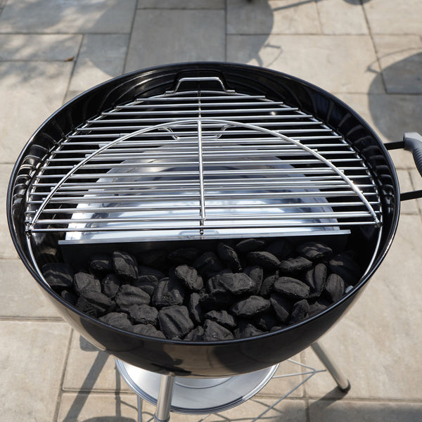 Heavy duty Grilling Grate with Large Opening for Web Kettle 22",Performer