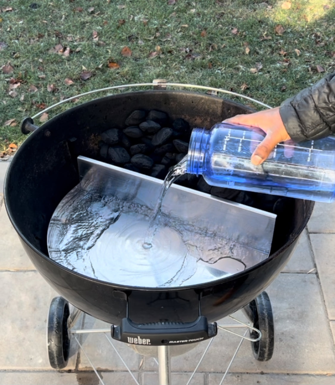 FlameTechGrills Charcoal Basket and Drip Tray - All in One